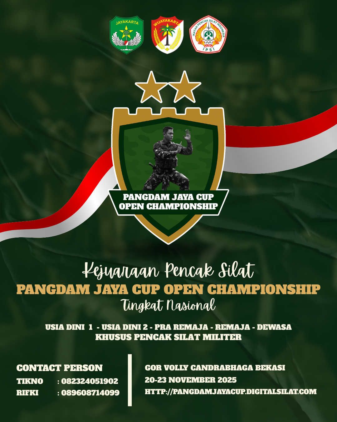 PANGDAM JAYA CUP OPEN CHAMPIONSHIP